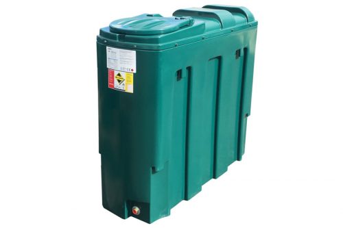 1000 litre bunded domestic oil tank space saver